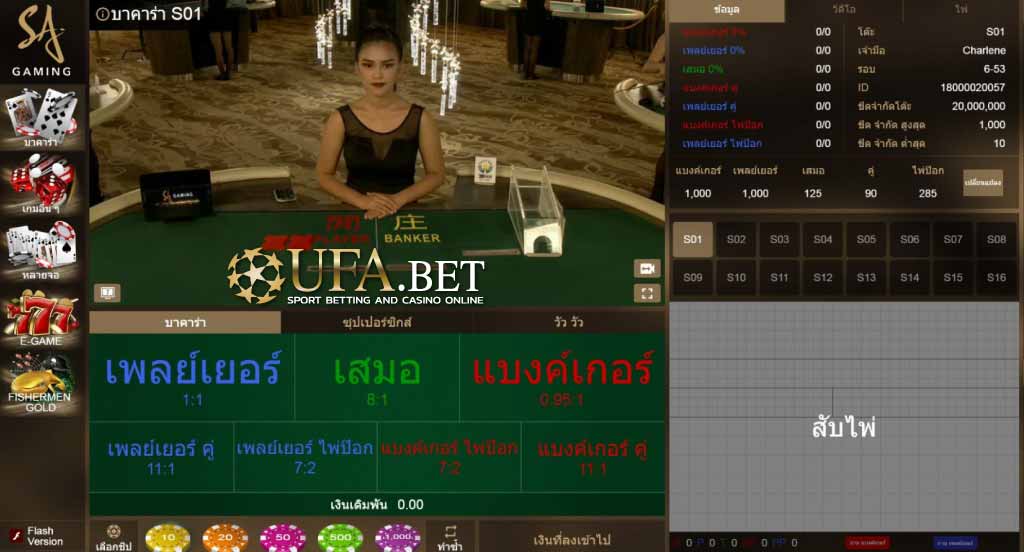 สูตร บาคาร่า SA gaming