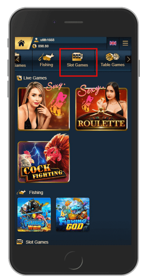 slot game บน Game Hall UFABET