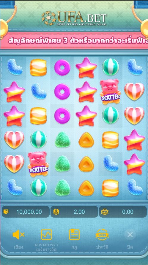 Candy Burst เกมสล็อตแคนดี้